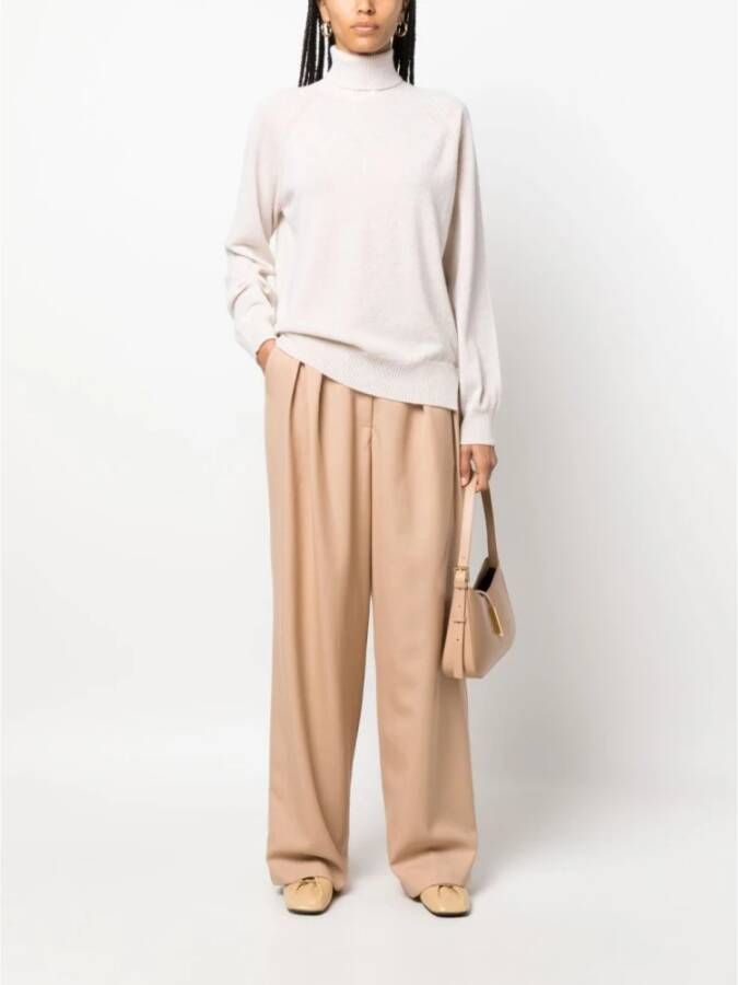 Twinset Neve Turtle-Neck Sweater Wit Dames