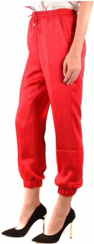 Twinset Cropped broek Rood Dames