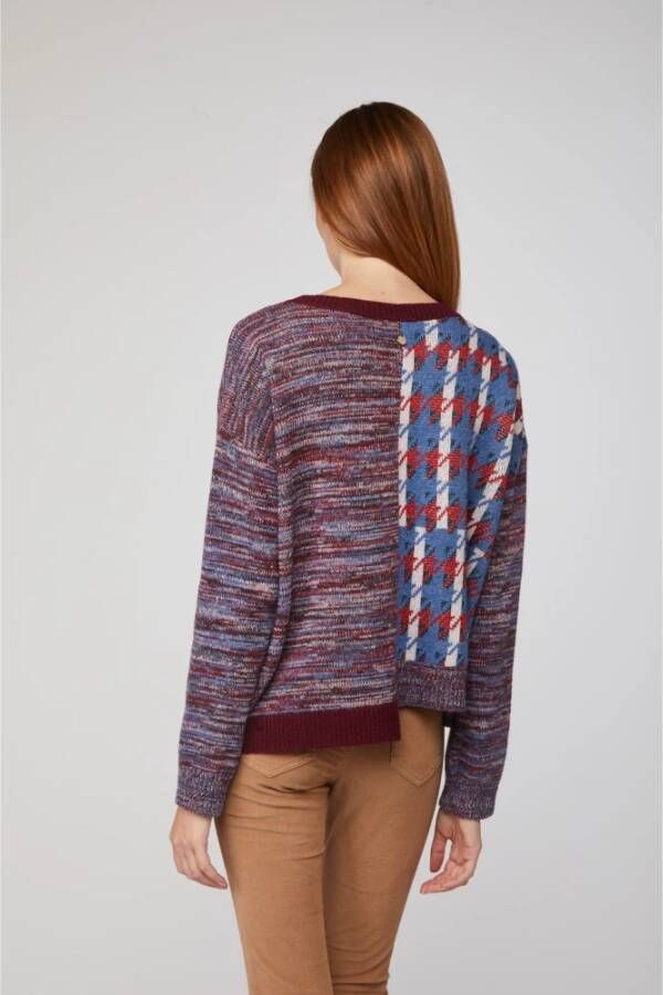 Twinset Trui met ronde hals Paars Dames