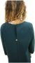 Twinset short dress in point milan 192st2136 Groen Dames - Thumbnail 4