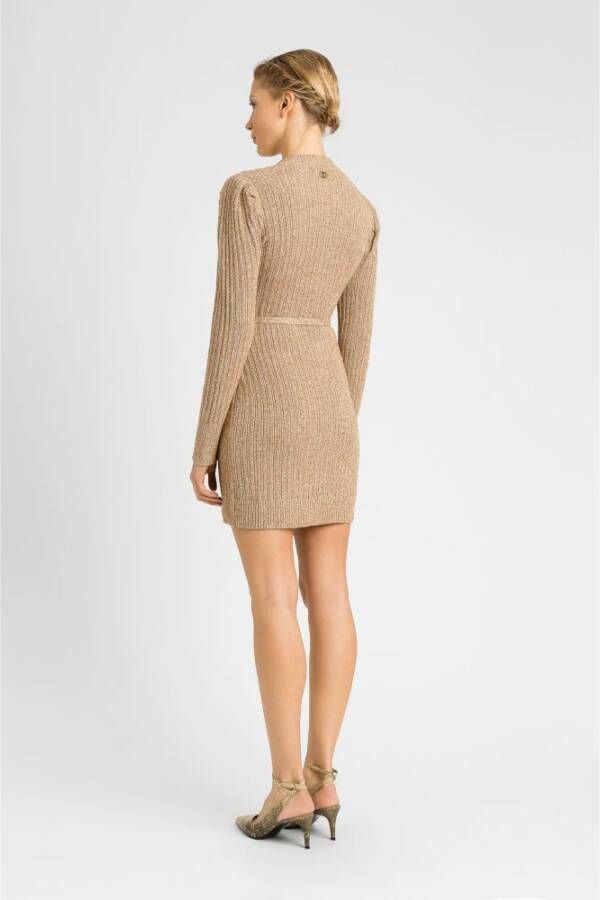 Twinset Short Dresses Beige Dames