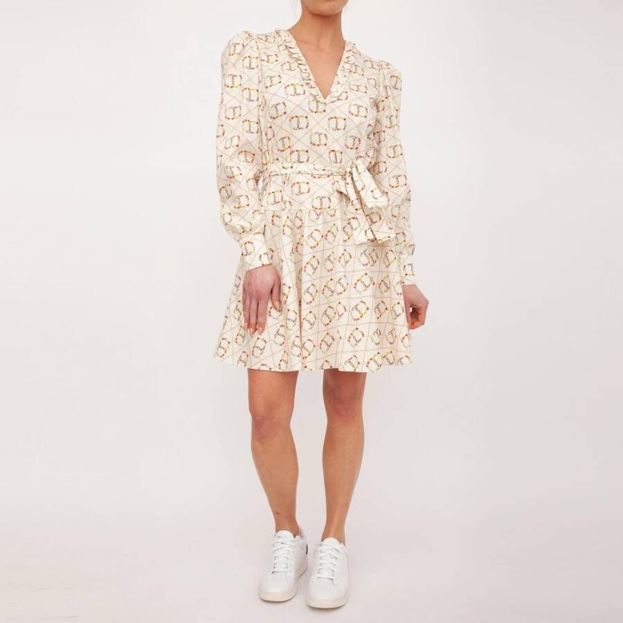 Twinset Short Dresses Beige Dames
