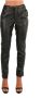 Twinset Zwarte imitatieleren broek met ritssluiting Black Dames - Thumbnail 2