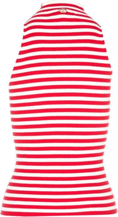 Twinset Sleeveless Tops Rood Dames