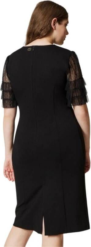 Twinset Stijlvolle Jurk Zwart Dames