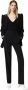 Twinset Straight Trousers Zwart Dames - Thumbnail 2