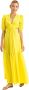 Twinset Maxi Dresses Yellow Dames - Thumbnail 6
