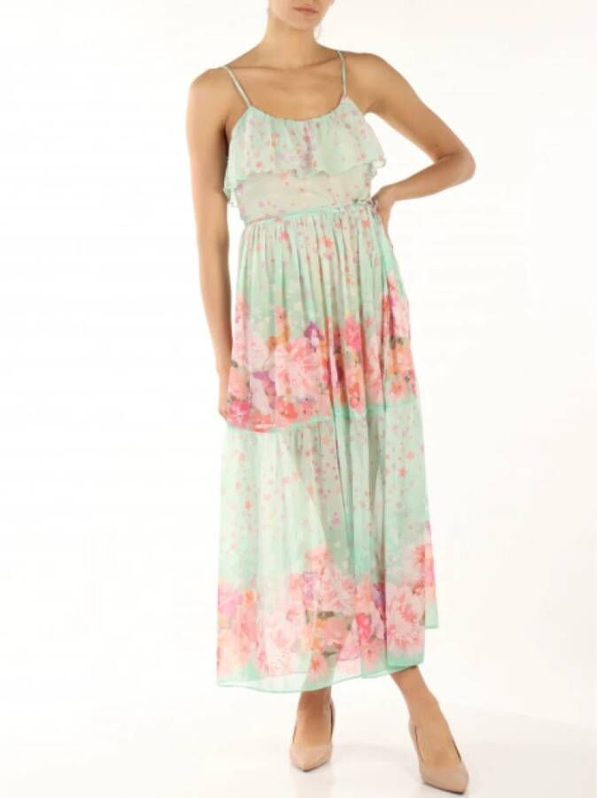Twinset Summer Dresses Groen Dames