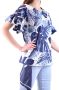 Twinset T-shirt Blauw Dames - Thumbnail 2