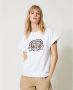 TwinSet Milano Witte T-shirt 11365779-cpc - Thumbnail 7