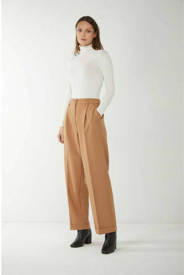 Twinset Trousers Bruin Dames
