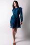 Ulla Johnson Short Dresses Blauw Dames - Thumbnail 2