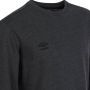 Umbro Sportswear Katoenen Sweatshirt Bas Net Swe Sl Gray Heren - Thumbnail 2