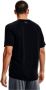 Under Armour Heren Polyester T-Shirt Black Heren - Thumbnail 3