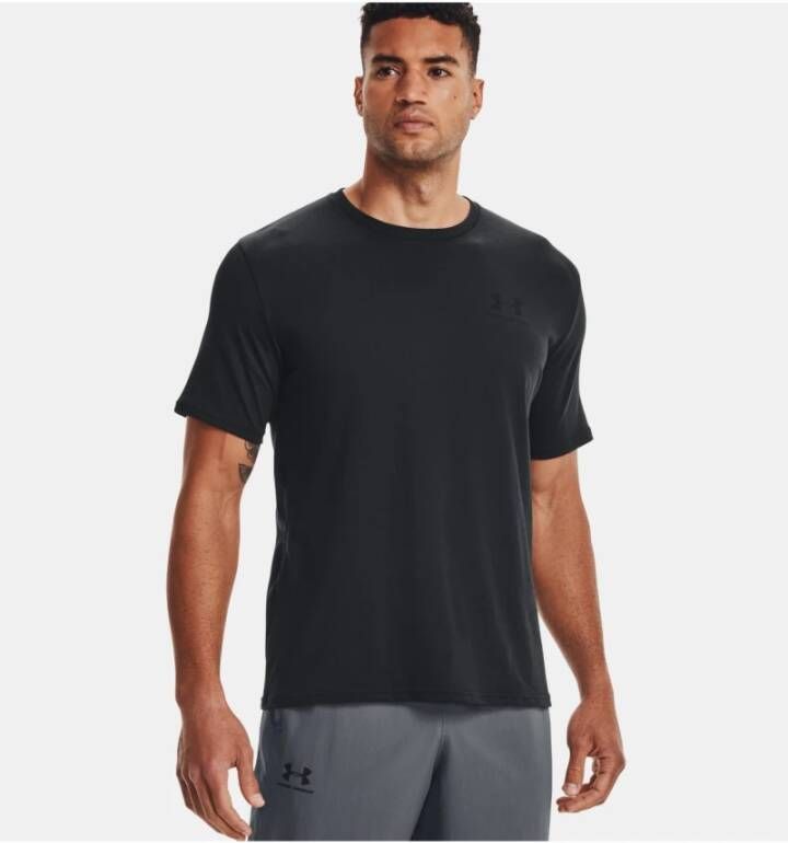Under Armour Petit Logo T-Shirt Relaxte pasvorm Zwart Heren