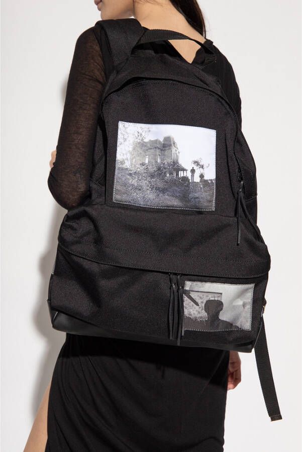 Undercover Patched backpack Zwart Unisex