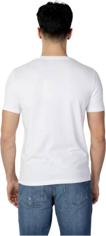U.s. Polo Assn. Men's T-shirt Wit Heren