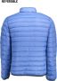 U.s. Polo Assn. Omkeerbare Blauwe Jas Lange Mouwen Contrastdetails Blue Heren - Thumbnail 2