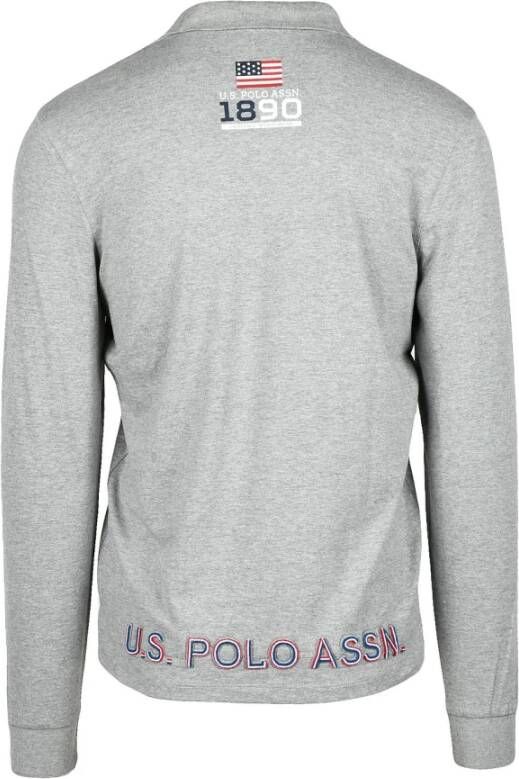 U.s. Polo Assn. Grijze Shirt voor Mannen Grijs Heren