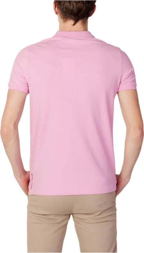 U.s. Polo Assn. Polo Shirt Roze Heren
