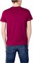 U.s. Polo Assn. Bordeaux Effen Korte Mouw T-shirt Red Heren - Thumbnail 2
