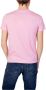 U.s. Polo Assn. Roze Polka Dot Heren T-Shirt Pink Heren - Thumbnail 2