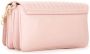Valentino by Mario Valentino Roze Valentino Handtas met Gouden Str Flappen Pink Dames - Thumbnail 3