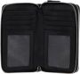 Valentino by Mario Valentino Damesportemonnee Zwart Rits Sluiting Contrast Details Black Dames - Thumbnail 2