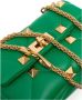 Valentino Garavani Satchels Roman Stud Medium Crossbody Bag Leather in groen - Thumbnail 5