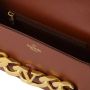 Valentino Garavani Kleine Schoudertas | Vlogo Ketting | Vit.Dauphine A.Br Morsetto Brown Dames - Thumbnail 3