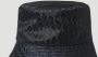 Valentino Reversible Logo Jacquard Bucket Hat Black Heren - Thumbnail 2
