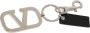 Valentino Garavani Vlogo Signature Sleutelhanger Black Heren - Thumbnail 1
