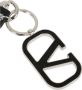 Valentino Garavani Vlogo Signature Sleutelhanger Black Heren - Thumbnail 2