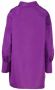 Valentino Zijden jurk Purple Dames - Thumbnail 2