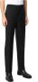 Valentino Straight Trousers Zwart Heren - Thumbnail 2