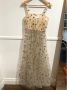 Valentino Vintage Pre-owned Fabric dresses Beige Dames - Thumbnail 2