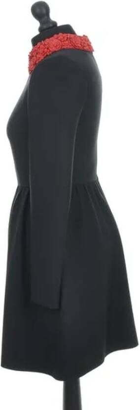 Valentino Vintage Pre-owned Fabric dresses Zwart Dames