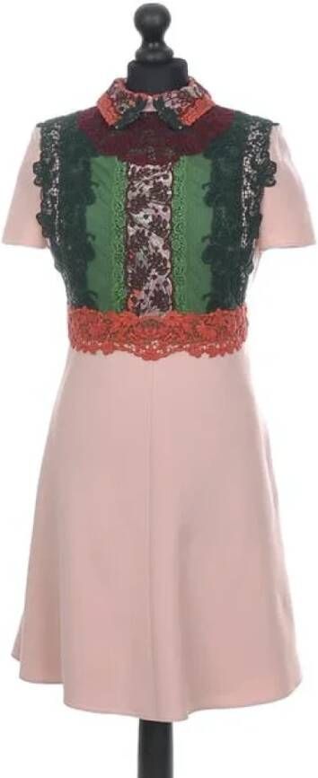 Valentino Vintage Pre-owned Fabric outerwear Roze Dames