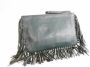 Valentino Vintage Pre-owned Leather clutches Groen Dames - Thumbnail 2