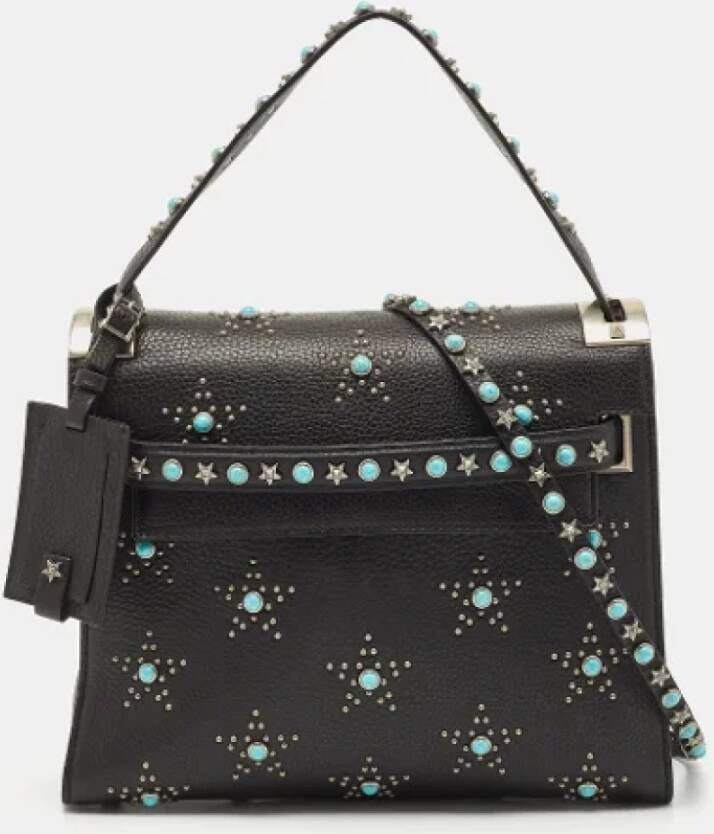 Valentino Vintage Pre-owned Leather handbags Black Dames