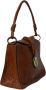 Valentino Vintage Pre-owned Leather handbags Bruin Dames - Thumbnail 2