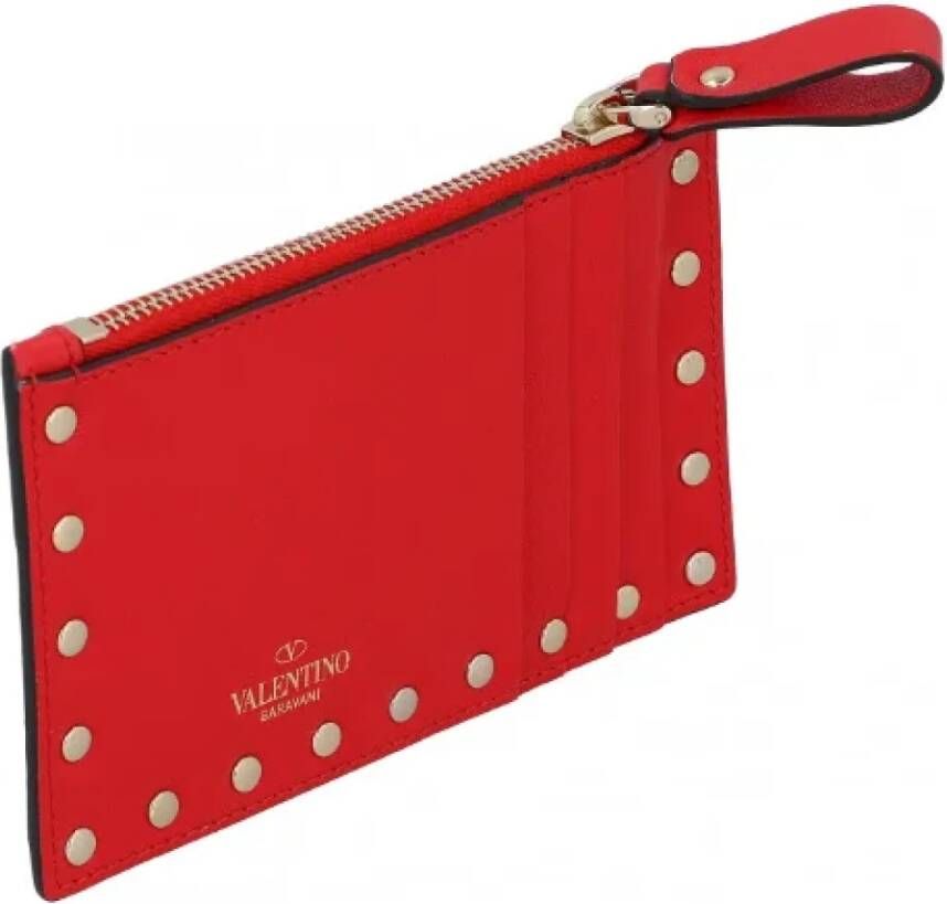 Valentino Vintage Pre-owned Leather home-office Rood Dames