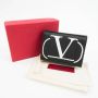 Valentino Vintage Pre-owned Leather wallets Zwart Dames - Thumbnail 2