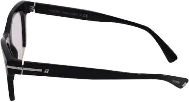 Valentino Vintage Pre-owned Plastic sunglasses Black Unisex
