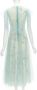Valentino Vintage Pre-owned Polyester dresses Blue Dames - Thumbnail 4