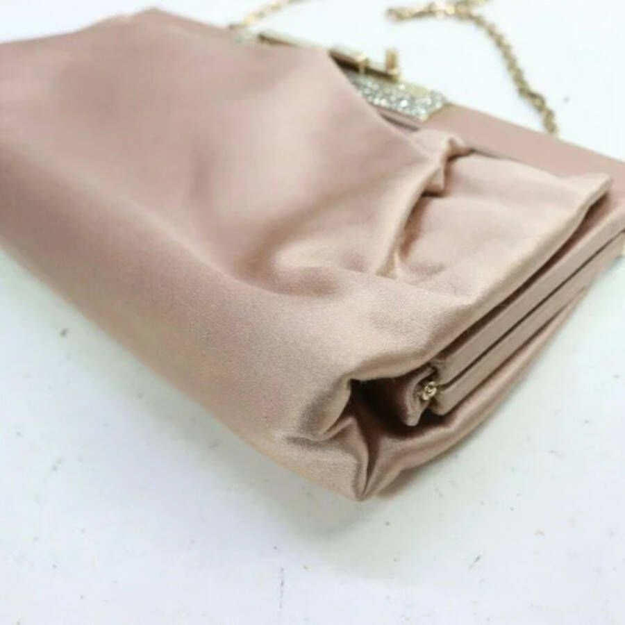 Valentino Vintage Voldoende satijnen klauwen Roze Dames