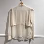 Valentino Vintage Pre-owned Silk tops Beige Dames - Thumbnail 2