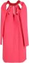 Valentino Vintage Pre-owned Wool dresses Roze Dames - Thumbnail 2
