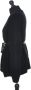 Valentino Vintage Pre-owned Wool dresses Zwart Dames - Thumbnail 2