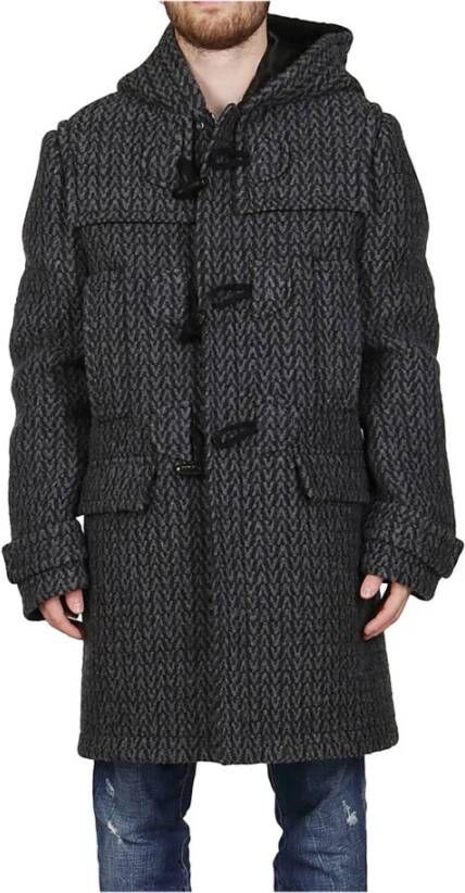 Valentino Winter Jackets Grijs Heren